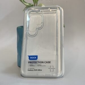 Rock protection clear case for Samsung Galaxy S25 ultra