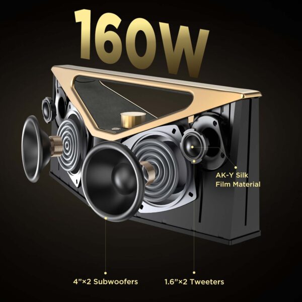 BUGANi Brief Pro Portable Bluetooth Speaker X Lamborghini edition - Image 4