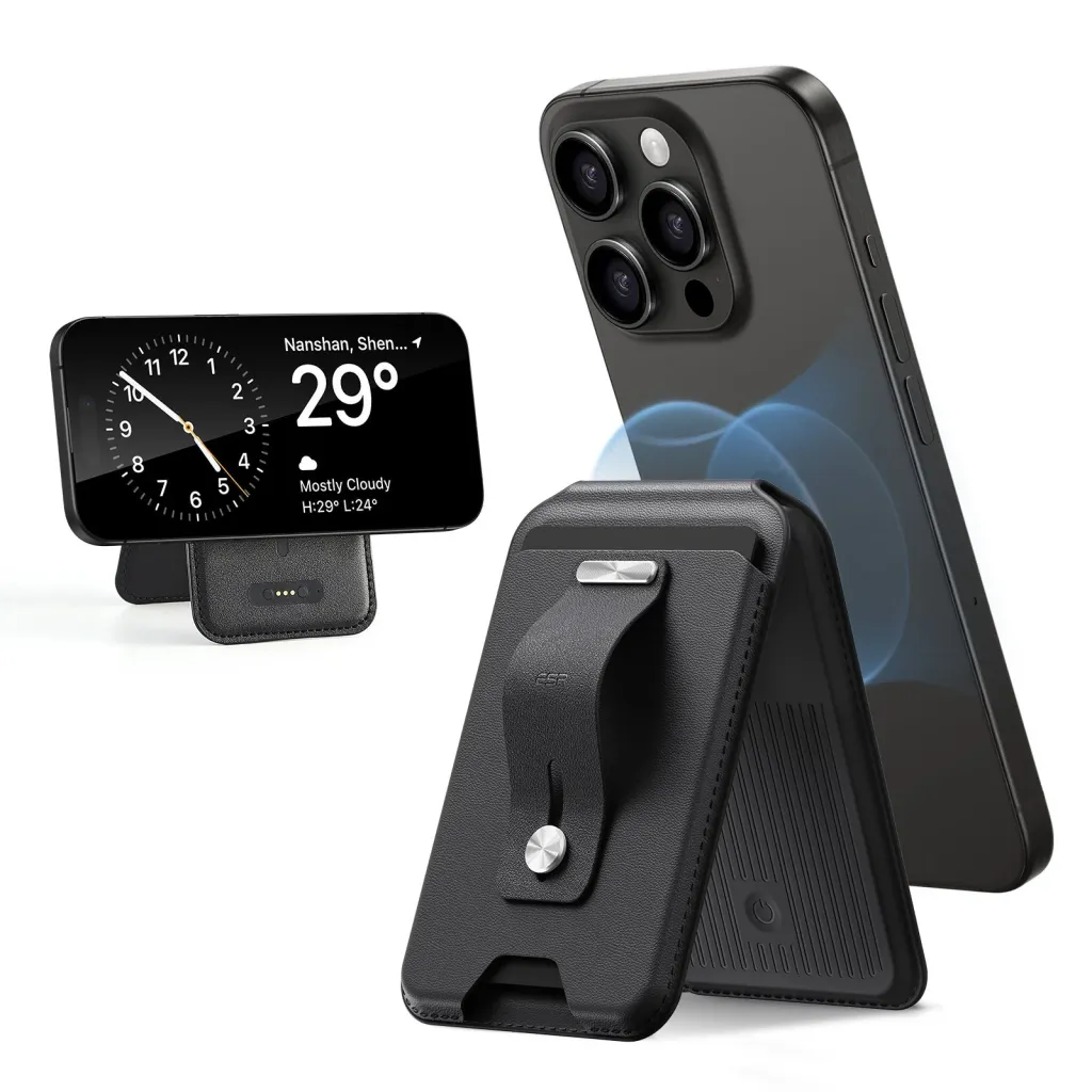 ESR Geo Wallet Stand (HaloLock) with Built-in Find My